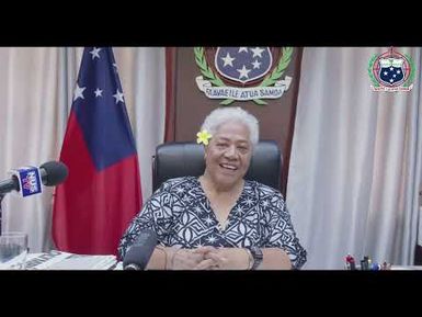 Saunoaga Fa'apitoa mai le Afioga 'i le Tama'ita'i Pālemia Hon. Fiamē Naomi Matā'afa - (07.03.25)