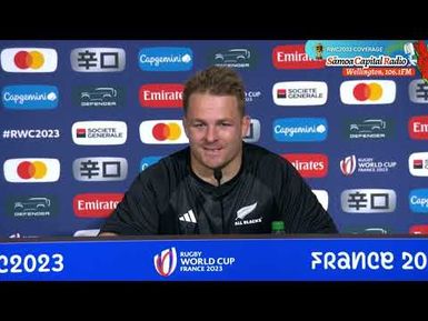 Post-Match Press Conference - All Blacks v Uruguay - Sāmoa Capital Radio - RWC2023