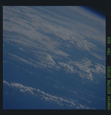 STS093-704-026 - STS-093 - Earth observations taken from Space Shuttle Columbia during STS-93 mission