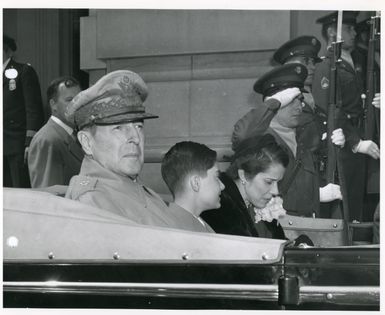 General MacArthur Arrives in Washington, D.C.
