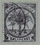 Stamp: Samoan Half Penny