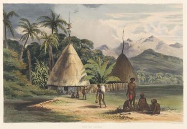 Puebo, New Caledonia / R.A. Clive [i.e. Oliver] delt.; Dickinson & Co. lith