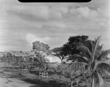 Park scene, including beach, Lautoka, Fiji