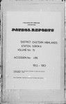 Patrol Reports. Eastern Highlands District, Goroka, 1962 - 1963