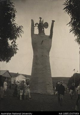 Effigy prepared by Indian people