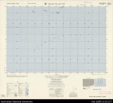 Papua New Guinea, Admiralty Islands, Mbuke Island SW, Series: AMS T893, Sheet 3549 I SW, 1:25 000, 1958