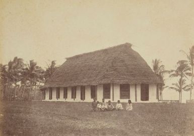 Church Niue. From the album: Views in the Pacific Islands