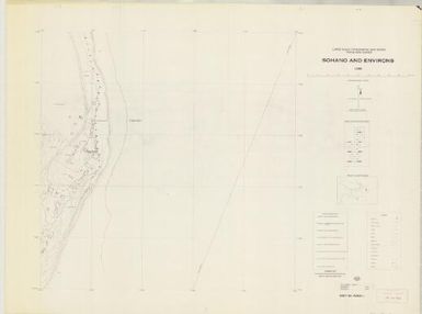 Sohano and environs large scale topographic map series Papua New Guinea (Sheet PV3501-I)