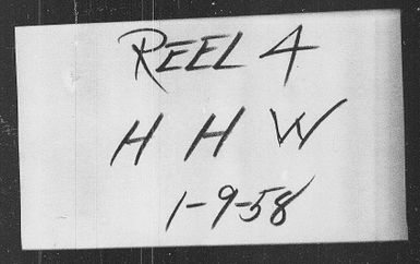 January 9, 1958-January 20, 1958 (1 of 2)