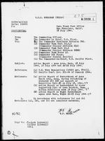 USS MONAGHAN - Report of Operations off Guam Island, Marianas, During the Period 7/18-23/44