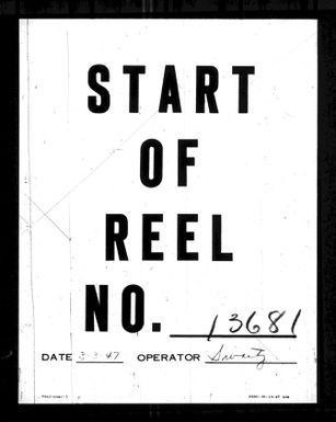 Staging Center Pearl Harbor Territory Hawaii (Transits) (P2), 11/1/45-8/1/46