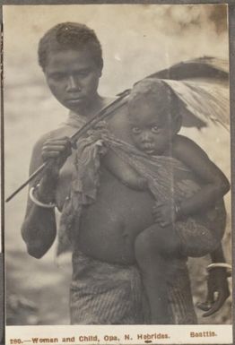 Women and child, Opa, N. Hebrides