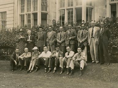 Members of an Anthropology Field Trip. Seventh Pacific Science Congress; 1949