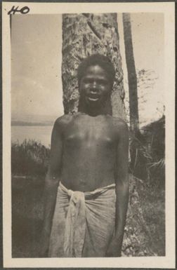 Papuan girl, New Britain Island, Papua New Guinea, approximately 1916