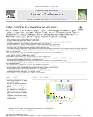 Global Economic Costs of Aquatic Invasive Alien Species