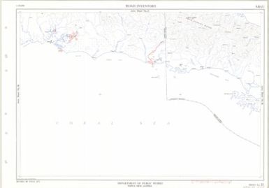 Papua New Guinea road inventory, July 1975: Abau (Sheet 32)