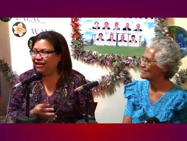 Koror Evangelical Church Choir on New Years Day (January 1, 2018)
