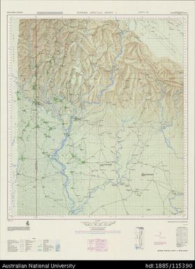 Papua New Guinea, Border (Special), Sheet 5, 1966, 1:100 000