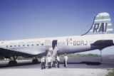 French Polynesia, Reseau Aerien Interinsulaire airplane at Papeete airport