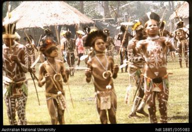 Performance at the Goroka Show