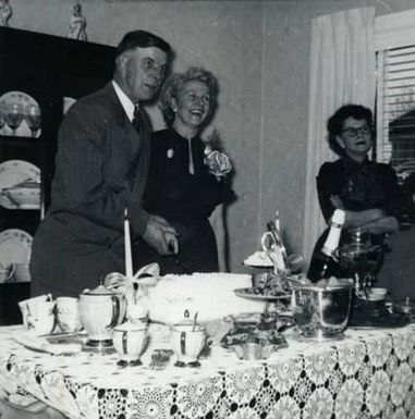 Lawrence and Gertrude Jaderlund, Roslyn, Washington, 1953