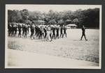 Royal Papua and New Guinea Constabulary marching band, Papua New Guinea, c1945 to 1952?