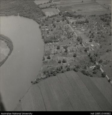 Aerial views of fields and crops