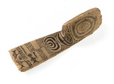 Tapa covered effigy