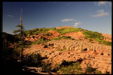 Eroded landscape