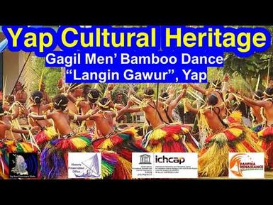 Gagil Mens' Bamboo Dance "Langin Gawur", Yap