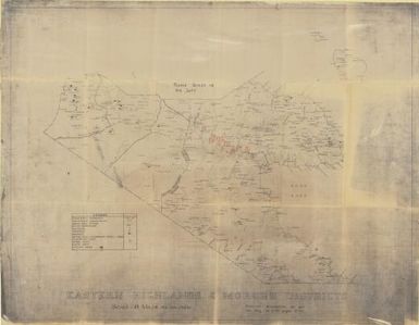 Eastern Highlands & Morobe Districts [compiled by Dept. of Lands?]