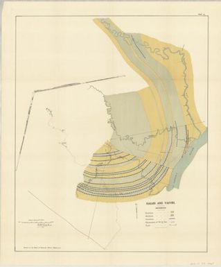 Report on petroleum in Papua: Map 6. Haiari and Vaiviri - (Sheet 6)