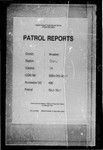 Patrol Reports. Western District, Daru, 1940 - 1941