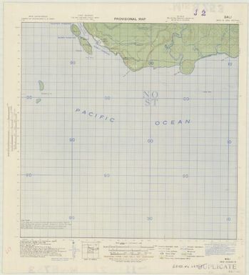 New Britain, provisional map (Bali)