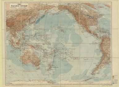 The Pacific Ocean / Stanford's Geographical Establishment