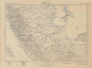 Australian aeronautical map (Sheet A1)