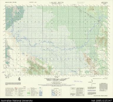 Papua New Guinea, Laloki River, Series: AMS T795, Sheet 5230 III, 1965, 1:50 000
