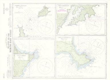 [New Zealand hydrographic charts]: New Zealand. South Island - North East Coast. Plans on the North East Coast. (Sheet 6212)
