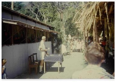 Rev. John Patrick at opening of Ulei School