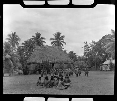 Dancers at the meke, Lautoka, Fiji