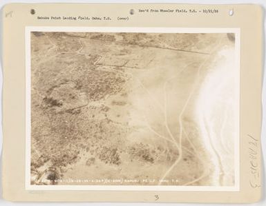 Landing Fields - Hawaii - Oahu Island