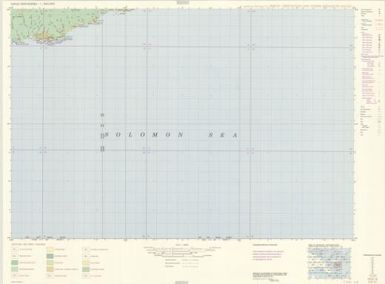 Papua New Guinea 1:500 000 vegetation and timber resources (Sheet PNG  15)