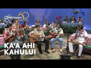 Cyril Pahinui, Roland Cazimero, Palani Vaughan, Peter Moon Jr., Greg Sardinha | Kaʻa Ahi Kahului