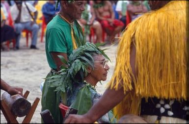 Ceremonial dancer, Festival of Pacific Arts