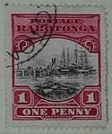 Stamp: Rarotonga One Penny