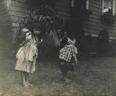 Social Settlements: Hawaii. Wailuku. Alexander House: Alexander House, Wailuku, Hawaii: Japanese nurse girls.
