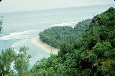 [Beach From Haena Trail on Kauai]