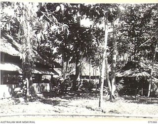 LAE, NEW GUINEA. 1944-02-18. THE OFFICES OF THE ASSISTANT ADJUTANT GENERAL AND THE BRIGADIER GENERAL STAFF AT HEADQUARTERS, NEW GUINEA FORCE