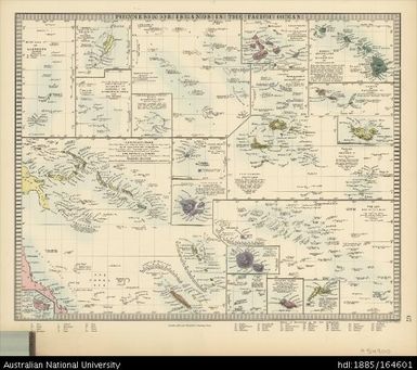 Polynesia or Islands in the Pacific Ocean, 1860