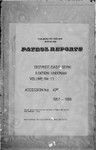 Patrol Reports. East Sepik District, Angoram, 1967 - 1968